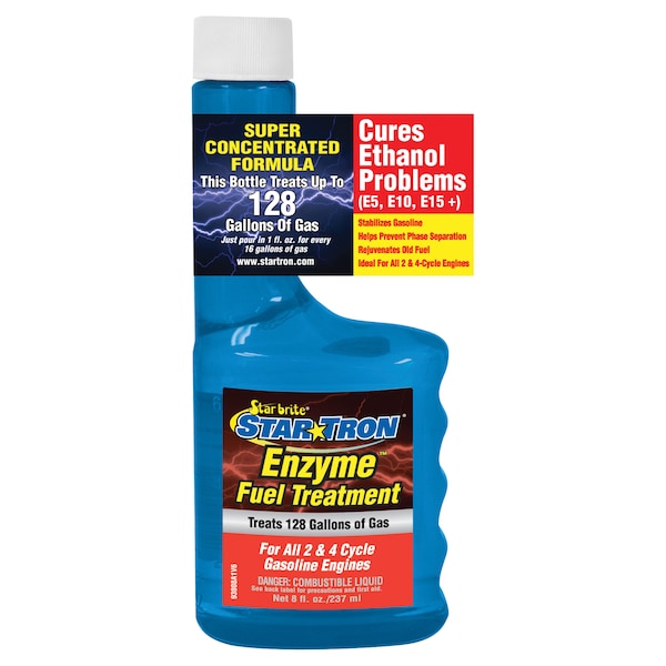 Star Brite Star brite 093008 Star Tron Enzyme Fuel Treatment Concentrated Gas Formula - 8 oz 093008 - main
